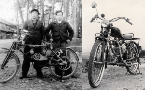 軽自動二輪車 COMET号